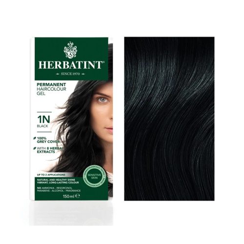 Herbatint 1N Fekete hajfesték 150 ml