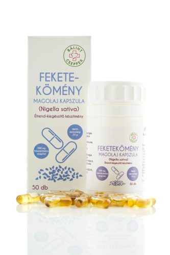 Bálint Cseppek Feketeköménymagolaj kapszula 50 db