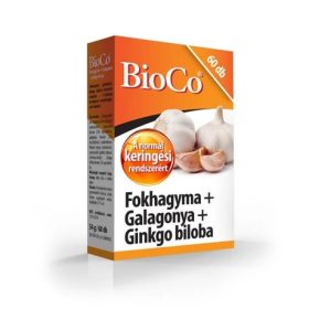 BioCo Fokhagyma + Galagonya + Ginkgo biloba tabletta 60 db