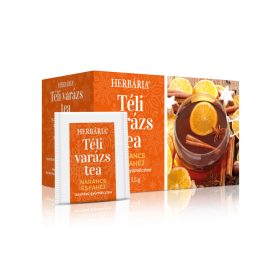   Herbária Téli varázs filteres tea (Narancs-Fahéj) 20x1,5 g