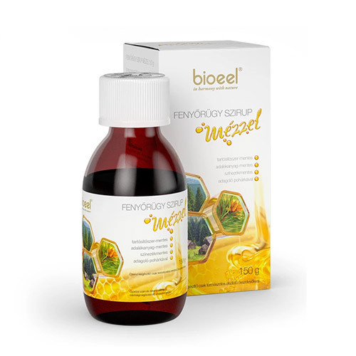 Bioeel fenyőrügy szirup mézzel 150 ml