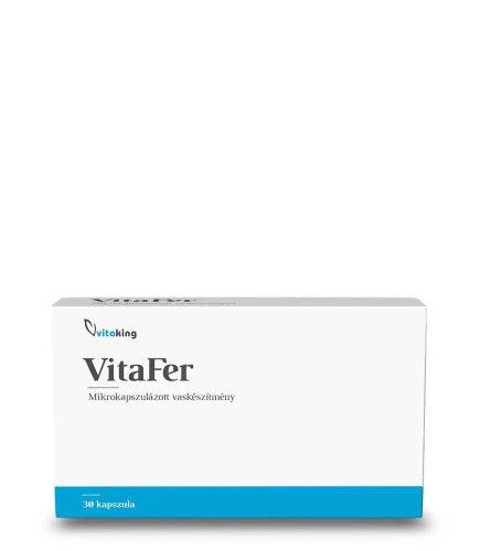 Vitaking VitaFer mikrokapszulás vaskészítmény 30 db