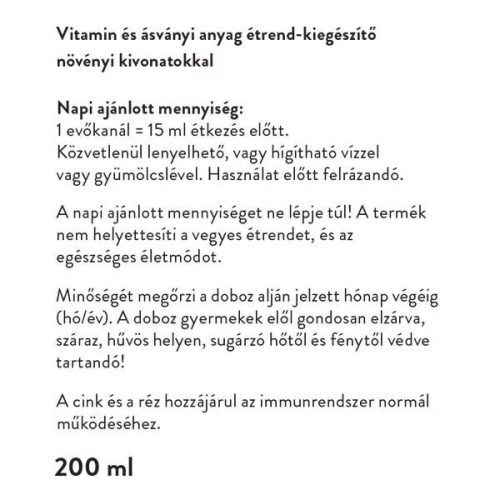 Vitaking Echinax szirup 200 ml