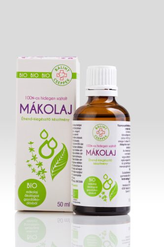 Bálint Cseppek 100%-os hidegen sajtolt Bio Mákolaj 50 ml