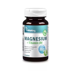 Vitaking Magnézium-citrát + B6-vitamin 30 db