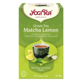 Yogi Tea Bio Zöld Tea Matchával és Citrommal 17 db