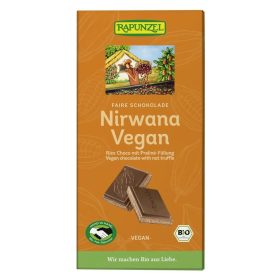 Rapunzel Bio Rizstejes Csokoládé Trüffel Vegán Nirvana 100 g