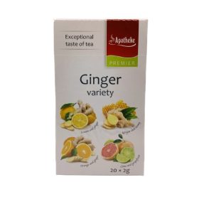 Apotheke Gyömbér Variációk Vegyes Gyümölcs Tea 20 db