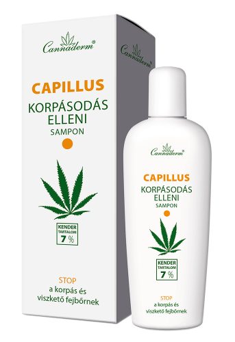 Cannaderm Capillus Korpásodás elleni sampon 150 ml