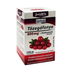 Jutavit Tőzegáfonya 800 mg + Aranyvessző kivonat 100 db