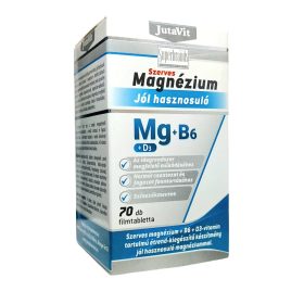 Jutavit Szerves Magnézium + B6 + D3 70 db