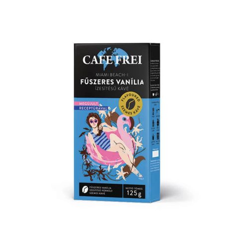 Cafe Frei Fűszeres vanília ízesítésű kávé 125 g