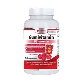 Jutavit D3-vitamin Málna ízű gumivitamin 60 db
