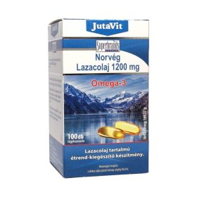Jutavit Norvég Lazacolaj 1200 mg Omega-3 100 db