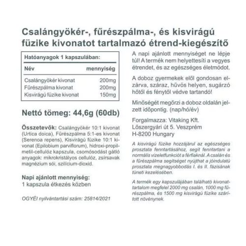 Vitaking Prostate Complex 60 db