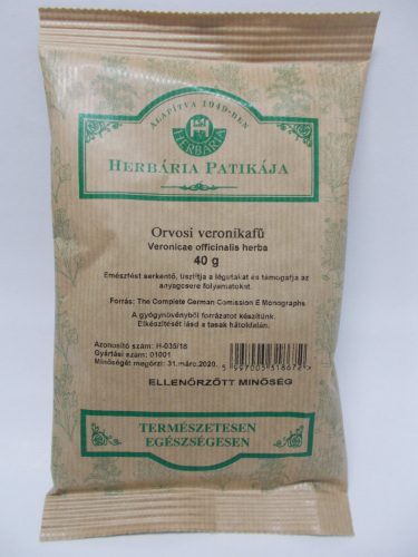 Herbária orvosi veronikafű 40 g
