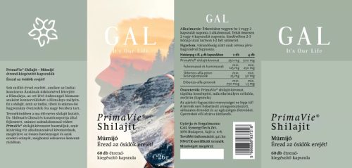 GAL PrimaVie Shilajit kapszula 60 db