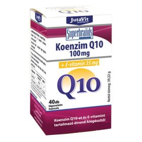 Jutavit Koenzim Q10 100 mg + E-vitamin 35 mg 40 db
