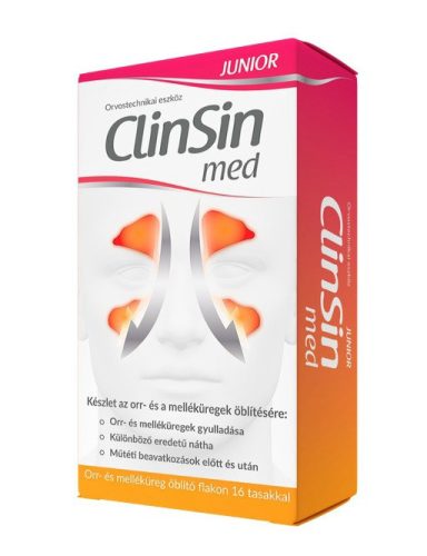 ClinSid Med Junior orr- és melléküreg öblítő készlet utántöltő 30 db