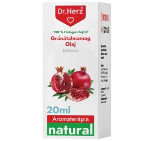 Dr. Herz 100% Hidegen Sajtolt Gránátalmamag Olaj 20 ml