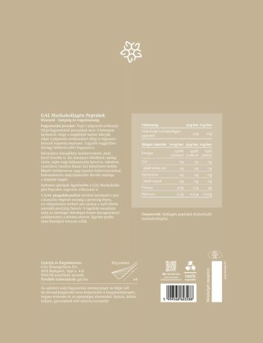 GAL Marhakollagén Peptidek Klasszik 300g – Kollagénpor bőrre és ízületre