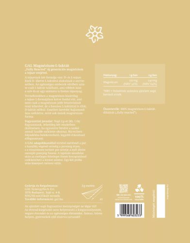 GAL Magnézium-L-laktát 180 g
