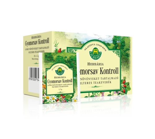 Herbária gyomorsav kontroll teakeverék 20x1,2 g