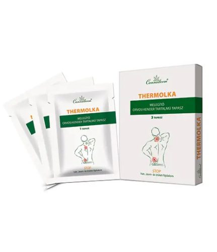 Cannaderm Thermolka melegítő tapasz 3 db