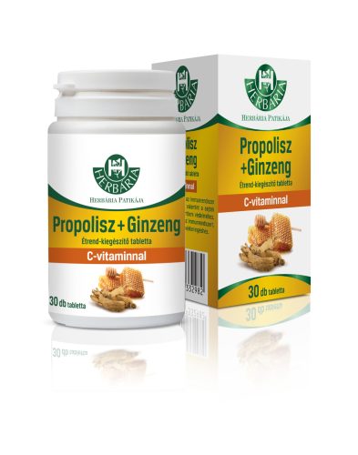 Herbária propolisz+ginzeng tabletta 30 db
