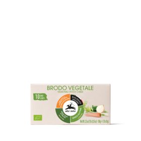 Alce Nero bio zöldségleves kocka 10*