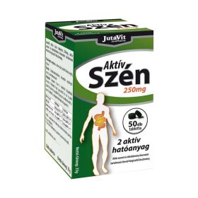 Jutavit Aktív Szén tabletta 250 mg 50 db