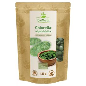 BioMenü Bio Chlorella és Spirulina Alga tabletta 125 g