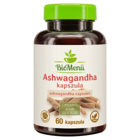 BioMenü Bio Ashwagandha kapszula 60 db