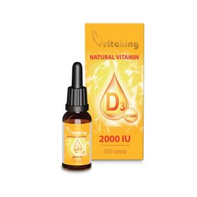 Vitaking D3-vitamin 2000 NE Csepp MCT olajban 10 ml