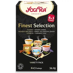 Yogi Tea Bio Finest Selection teaválogatás 6x3 db