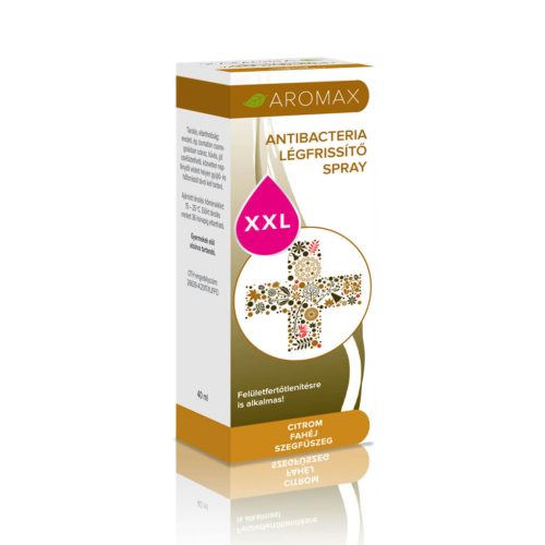 Aromax Antibacteria Citrom-Fahéj-Szegfűszeg légfrissítő spray XXL 40 ml