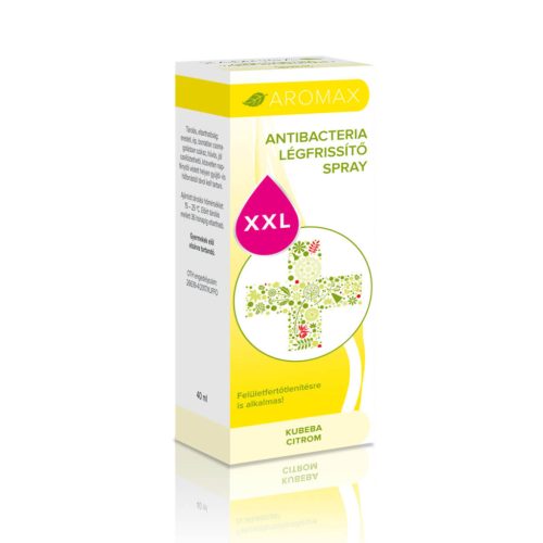 Aromax Antibacteria Kubeba-Citrom légfrissítő spray XXL 40 ml