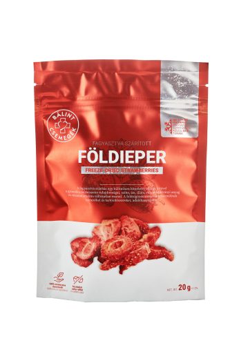 Bálint Cseppek Fagyasztva szárított Földieper 20 g
