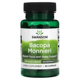 Swanson Bacopa Monnieri 50 mg 90 db