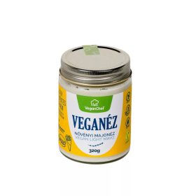Veganchef Veganéz Light Növényi Majonéz 320 g Üveges