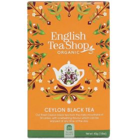English Tea Shop Bio Ceylon fekete tea 20 db