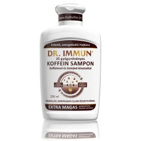   Dr. Immun koffein sampon biokávéval és 25 gyógynövénnyel 250 ml