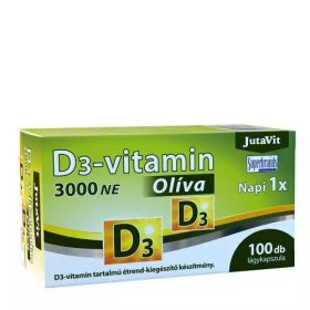 Jutavit D3-vitamin 3000NE Oliva 100 db
