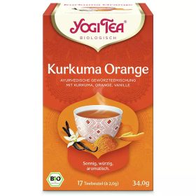 Yogi Tea Bio Kurkuma-Narancs tea 17 db