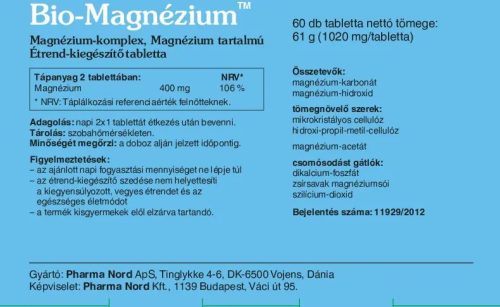 Bio-Magnézium 60 db