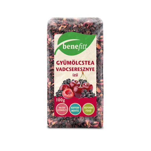 BENEFITT Vadcseresznye ízű gyümölcstea 100 g