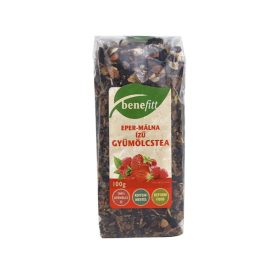 BENEFITT eper-málna ízű gyümölcstea 100 g