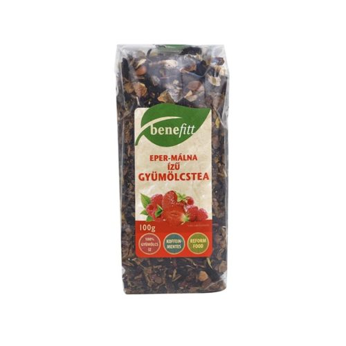 BENEFITT eper-málna ízű gyümölcstea 100 g