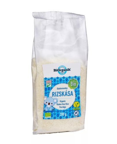 BiOrganik Bio Gluténmentes Rizskása 200 g