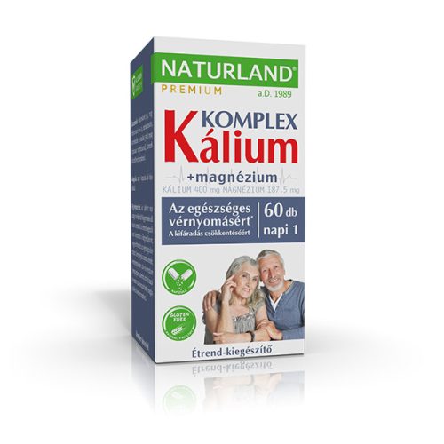Naturland Kálium + Magnézium kapszula 60 db